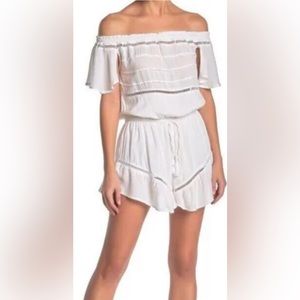 NWT White Beach Cover Up - Bachelorette